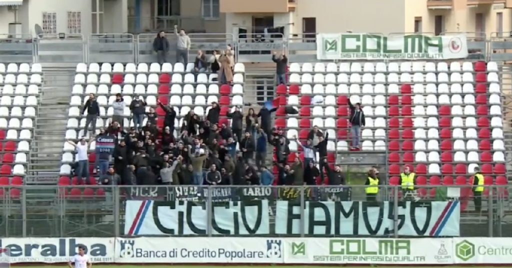 ricordo del tifoso rossazzurro ciccio famoso